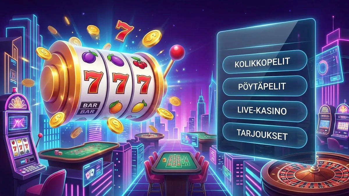 Kasinopelit Luottokasinolla
